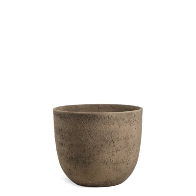 Cache-pot décoratif en ciment antique H30 TERRA SIA DECO