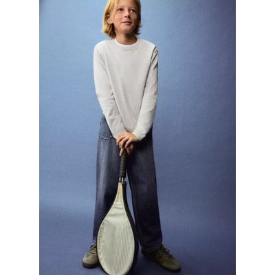 Pull-over 100 % coton maille fine MANGO KIDS