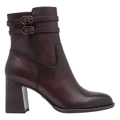 Botines de piel con tacón TAMARIS