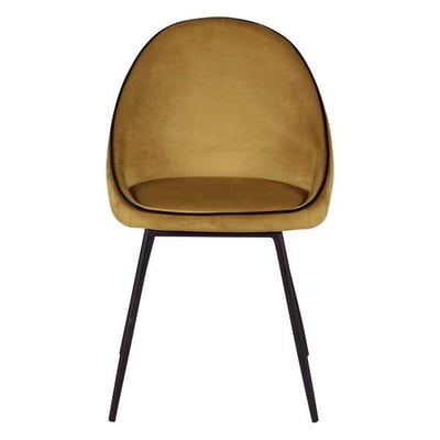 Chaise de repas velours ZAGO