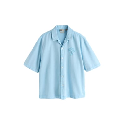 Chemise à manches courtes et motif edit NEXT