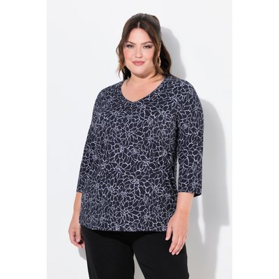 T-shirt long, coupe évasée ULLA POPKEN