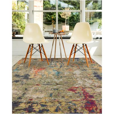 Multi Colour Abstract Rug SO'HOME