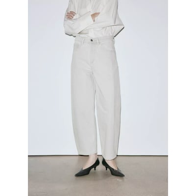 Jean balloon coutures MANGO
