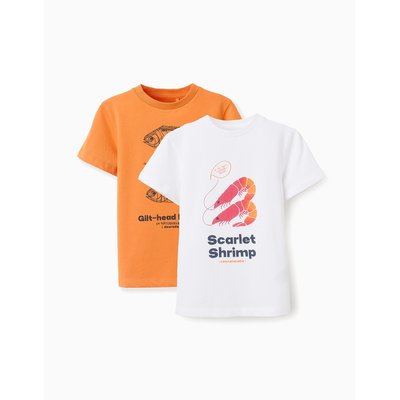 Pack 2 T-shirts en Coton ZIPPY