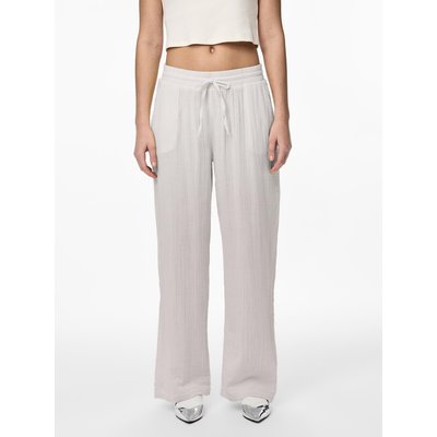 PCKIARA Pantalon à jambe ample PIECES