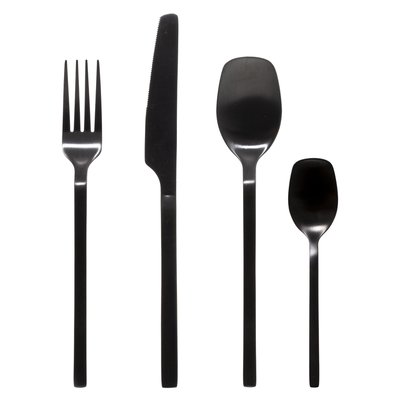 Ménagère Modern Wood en Acier inoxydable - 24 pièces SECRET DE GOURMET