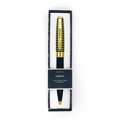 Stylo à bille rétractable prénom ERIC DRAEGER PARIS