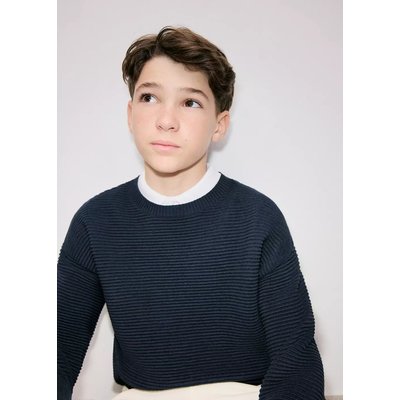 Pull-over maille côtelée MANGO KIDS