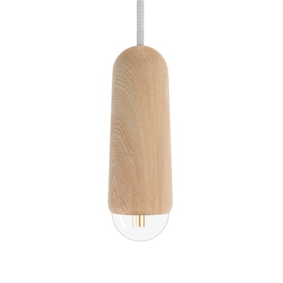 Suspension en chêne S long, LUCE HARTO