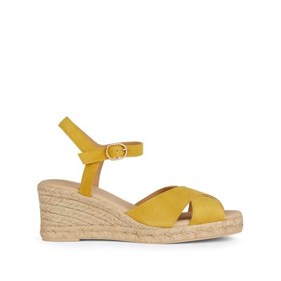 Chaussures compensees moutarde La Redoute