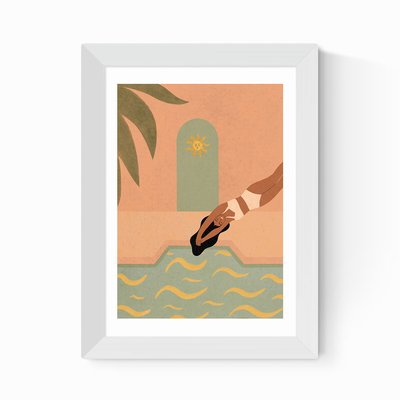 Pool Jump by Lemon Free EAST END PRINTS