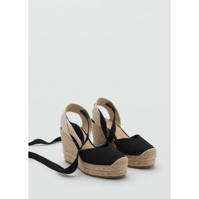 Espadrilles à lanières MANGO TEEN