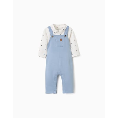 Ensemble body et salopette en coton ZIPPY