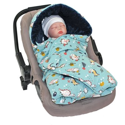 Couverture enveloppante réversible multi-usage DINOZ SEVIRA KIDS