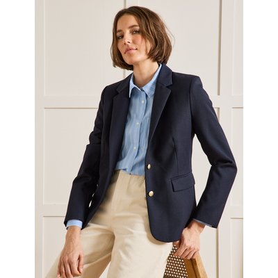 Veste blazer en twill boutons dorés CYRILLUS