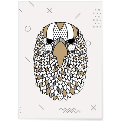 Affiche Aigle scandinave L'AFFICHERIE