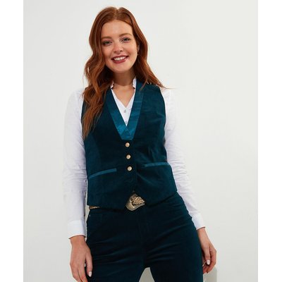 Gilet sans manches en velours satiné JOE BROWNS