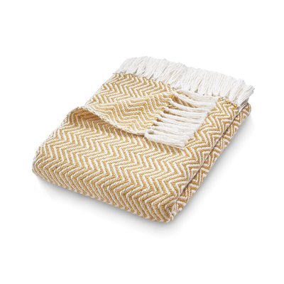 Outdoor/Indoor Chevron Woven Throw - 100% recycled HUG RUG WOVEN