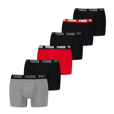 Lot de 6 boxers unis Everyday PUMA