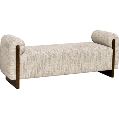 Banc rembourré en frêne, Style contemporain RECOLLECTION