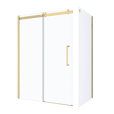 Porte de douche coulissante en verre trempé HOME MAISON