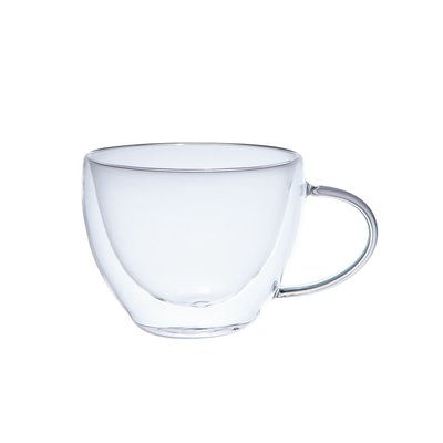 Set de 4 mugs de 24 cl   double paroi en verre borosilicate-ARÔ TABLE PASSION