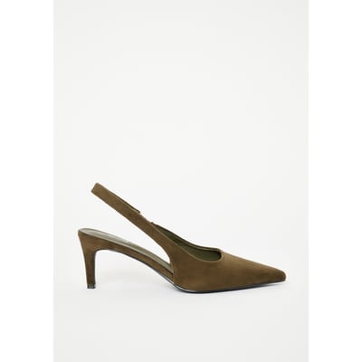 Escarpins slingback en suédine LOLALIZA
