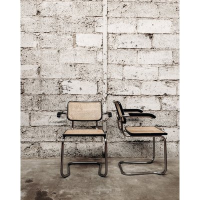 Paire de chaises Breuer S64 Diana N°60 - Bon état DEBONGOUT