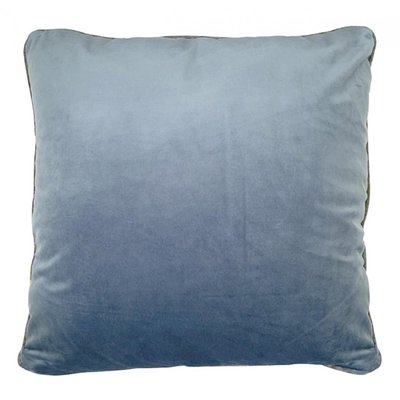 Coussin Polyester Bleu 45x45cm - DÉCORATION DECORATION D’AUTREFOIS