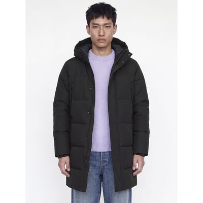 Blusão de comprimento médio com capuz fixo e gola subida, especial inverno JACK & JONES
