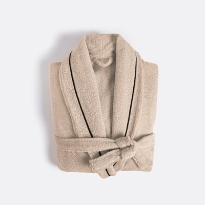 Peignoir adulte châle en coton peigné 400 g/m2, Victor LA REDOUTE INTERIEURS