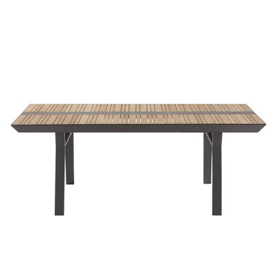 Table à manger de jardin en teck IONIS NATERIAL