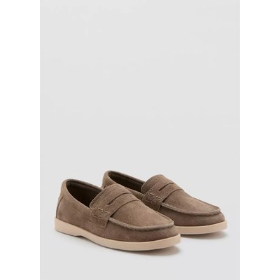 Mocassins cuir MANGO KIDS
