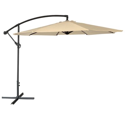 Parasol déporté, rond, Ø3m, OAHU HAPPY GARDEN