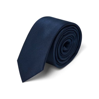 Cravate fine satin 100% soie DRAEGER PARIS