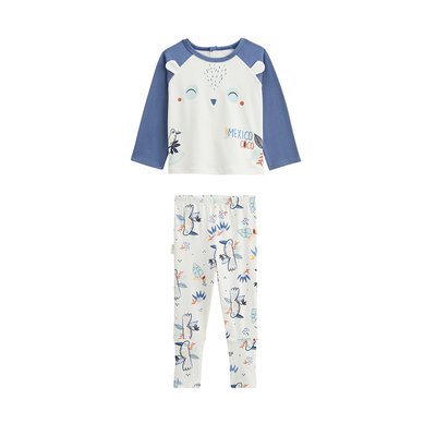 Pyjama enfant 2 pièces avec pieds retroussables Mexico PETIT BEGUIN