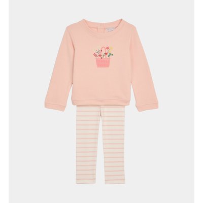 Ensemble Sweat Legging Angrid En Coton Bio CADET ROUSSELLE
