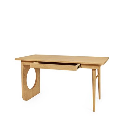 Bureau design en bois 1 tiroir - Bau WOODMAN