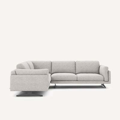 Ecksofa, aus recycelter Baumwolle, CÉSAR AM.PM