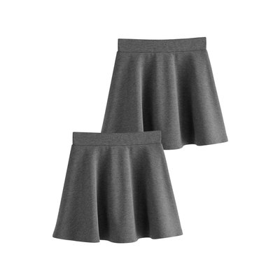 Jupe short à enfiler en jersey, lot de 2 NEXT