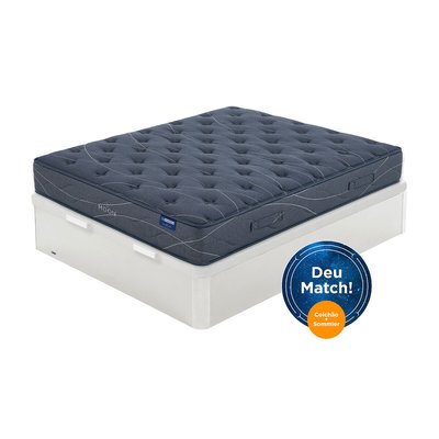 Conjunto Sommier Wood 19 + colchão Moon, MOLAFLEX MOLAFLEX