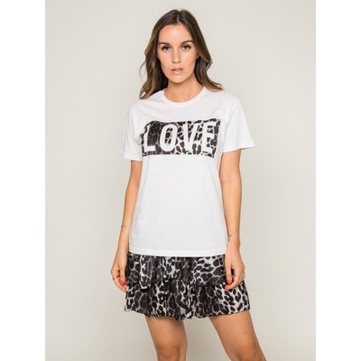 T-shirt Col Rond Message Fove DONA LISA