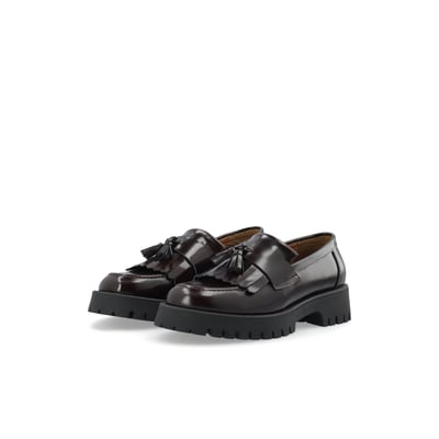 Mocassins En Cuir BIANCO