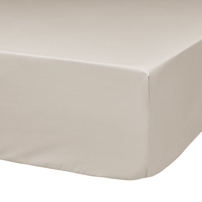 Drap housse grand bonnet 40cm percale bio - ELISE CAMIF