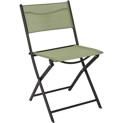 Chaise de jardin pliable en acier Elba CMP