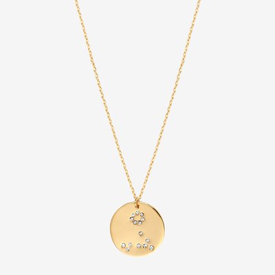 Collier doré poisson - galaxie - Poisson CAROLINE NAJMAN