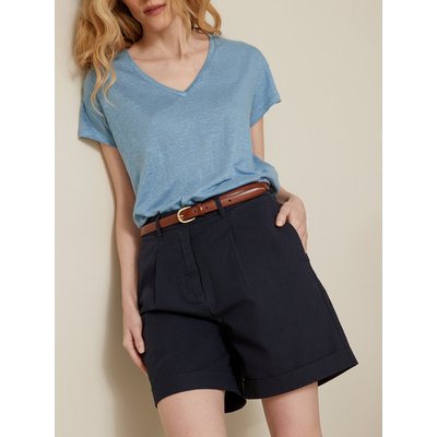 Short chino coton et lin CYRILLUS