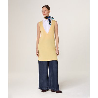 Robe chemise bi-matière RODIER