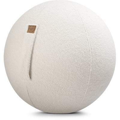 Balle d'assise confort peluche douce avec poignée WOOLLY MAGMA HEIMTEX